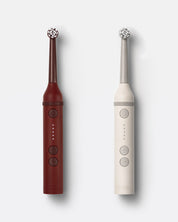 Brush 001 - Stone Beige & Amber Red